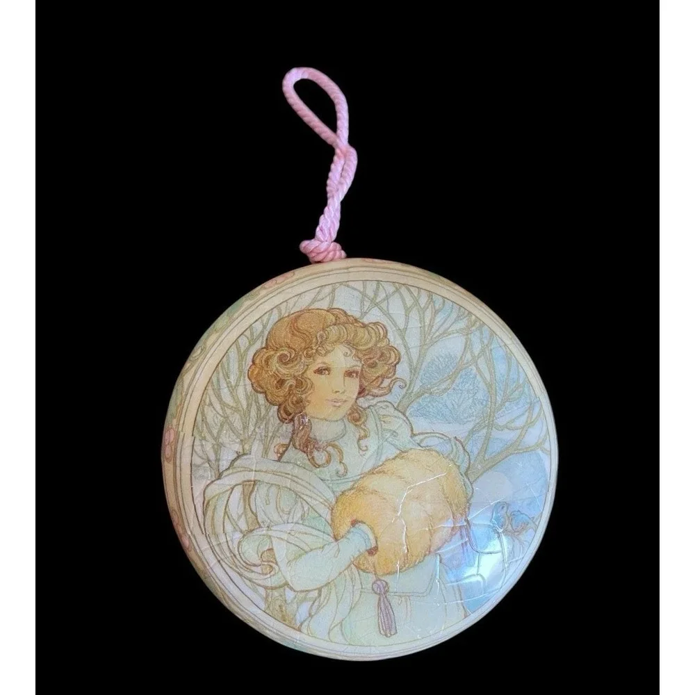 Victorian Lady by Barry Patch Reflections Decoupage‎ Hanging Ornament Holiday